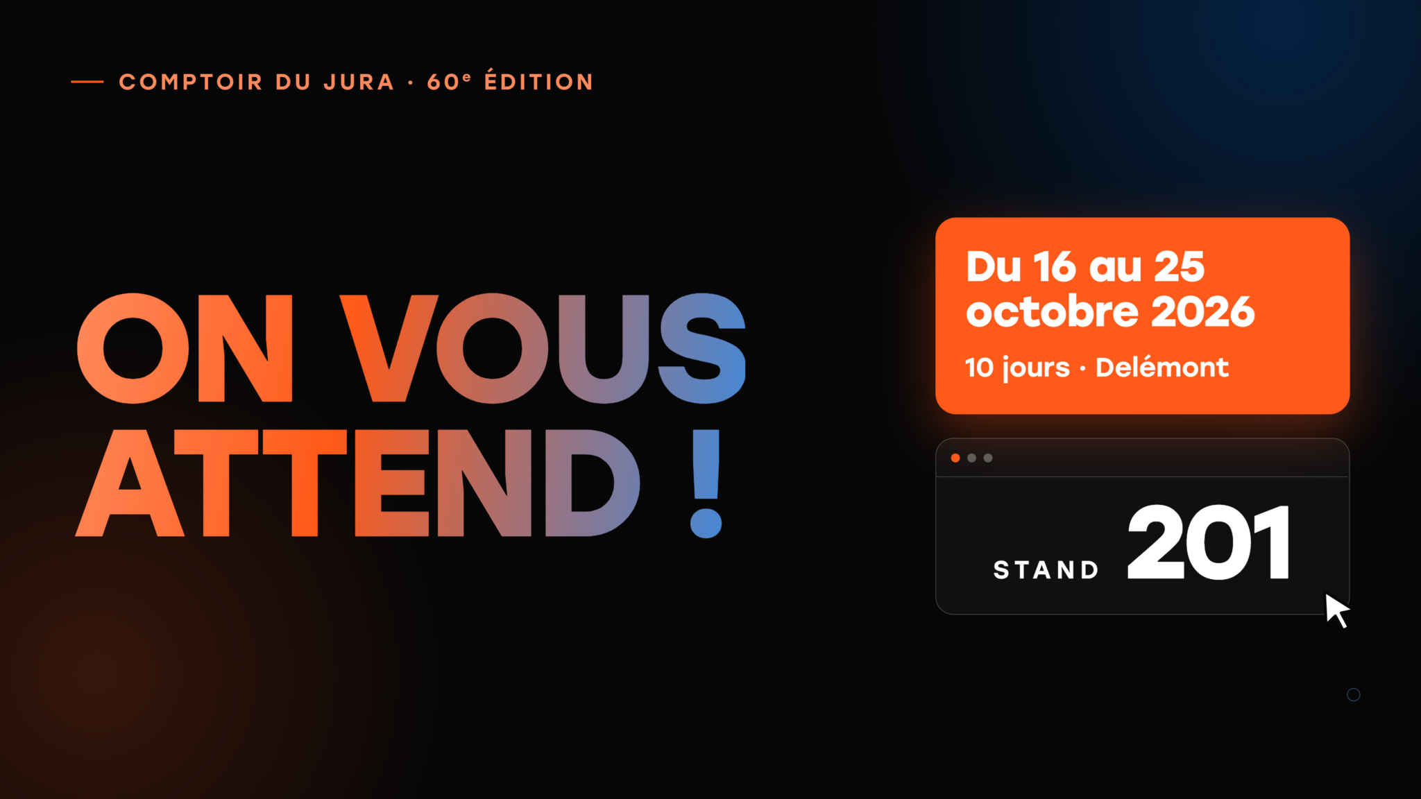 Revitalize au Comptoir du Jura 2026 : rendez-vous au stand 201 !